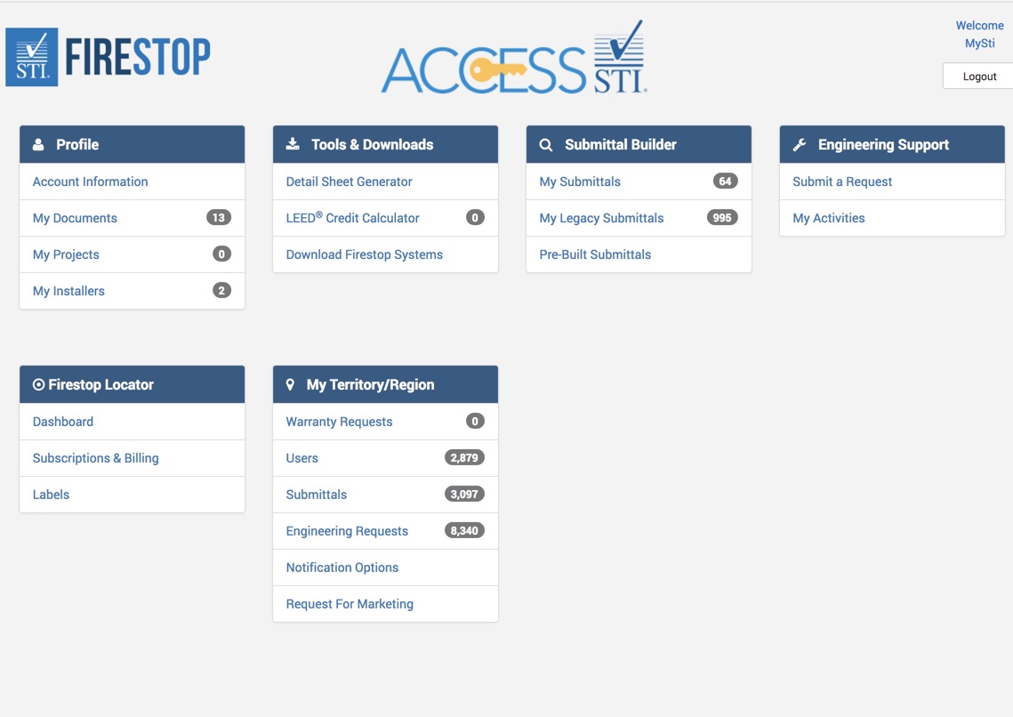 STI Firestop Systems – STI Access